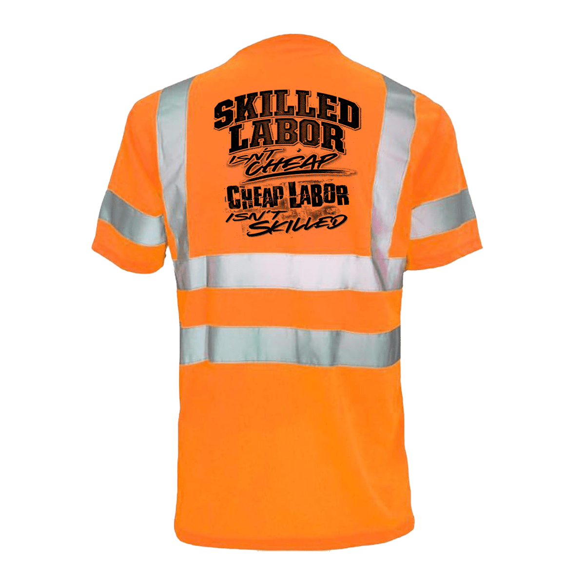 Skilled Labor - Reflective Safety T-Shirt by Armed American Supply