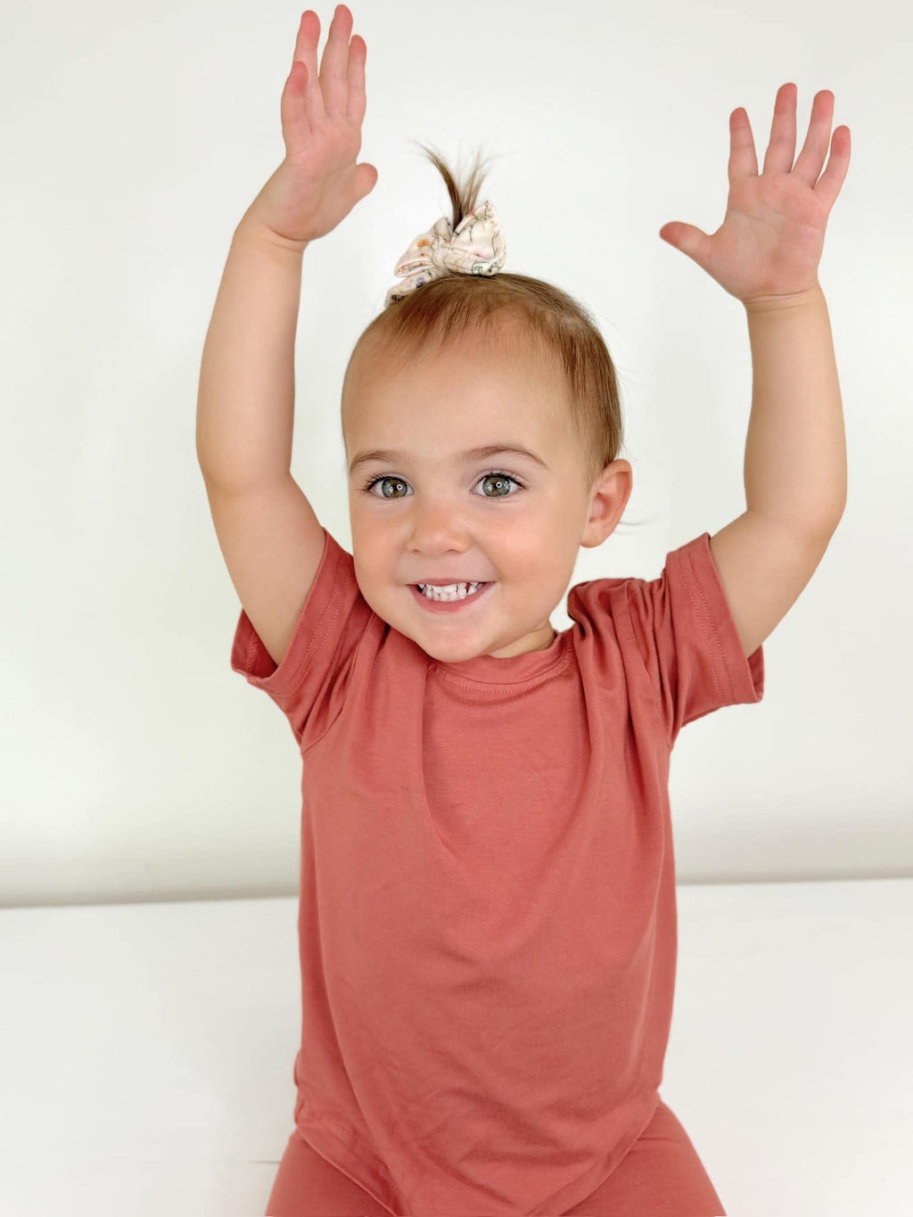 Bamboo Tee & Bike Shorts - sold as separates by Little Joy Co.