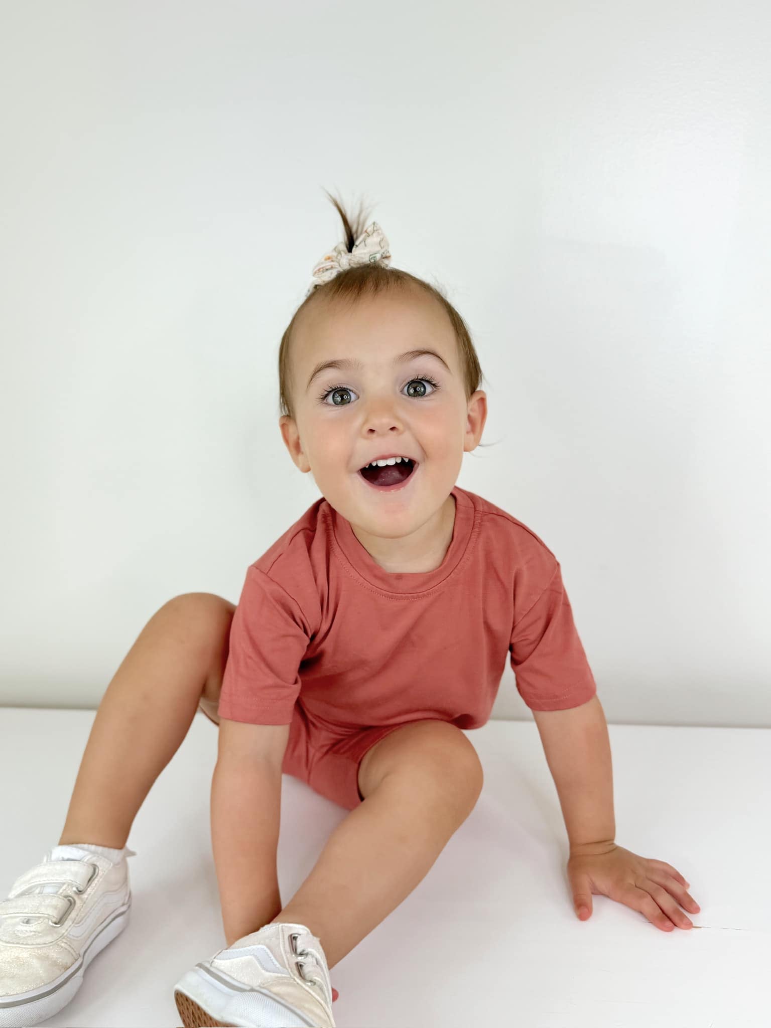 Bamboo Tee & Bike Shorts - sold as separates by Little Joy Co.