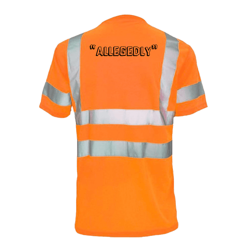 Allegedly - Reflective Safety T-Shirt by Armed American Supply