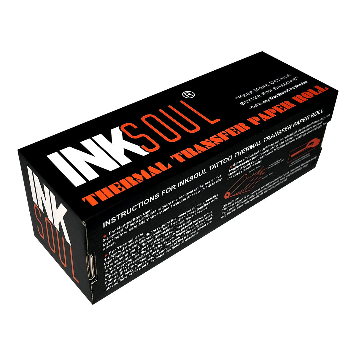 INKSOUL® T08FS Wireless Tattoo Transfer Stencil Printer-Can print shadows by INKSOULSUPPLY.COM