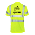 I Love Squirters - Reflective Safety T-Shirt by Armed American Supply