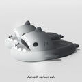 Men's Gradient Shark Slippers | EVA Non-Slip Cartoon Home Bathroom Slides by Sarah Express