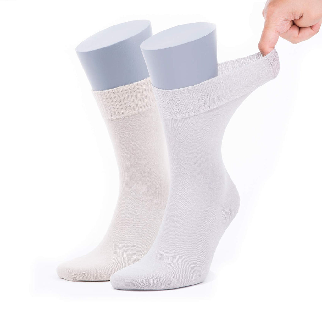 Men’s Bamboo Diabetic Socks 2-Pack - Ultra Thin by Bambooven