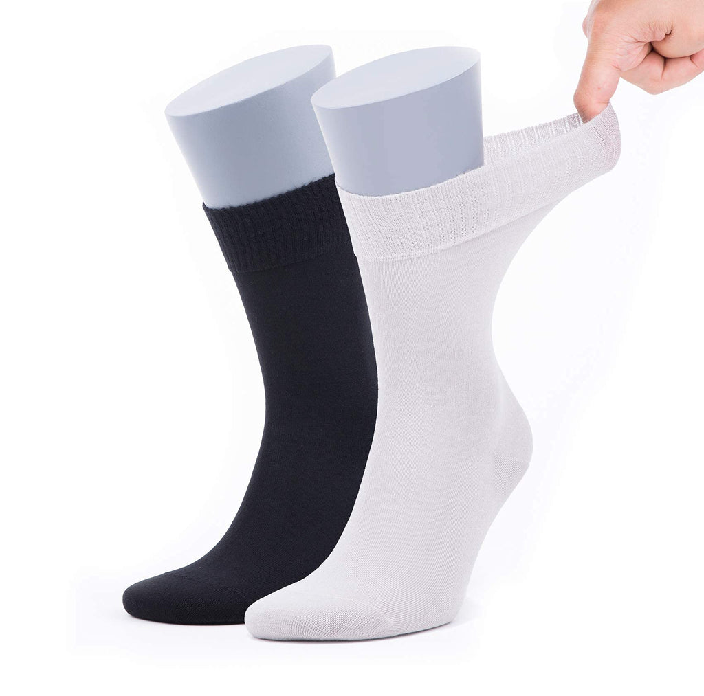 Men’s Bamboo Diabetic Socks 2-Pack - Ultra Thin by Bambooven