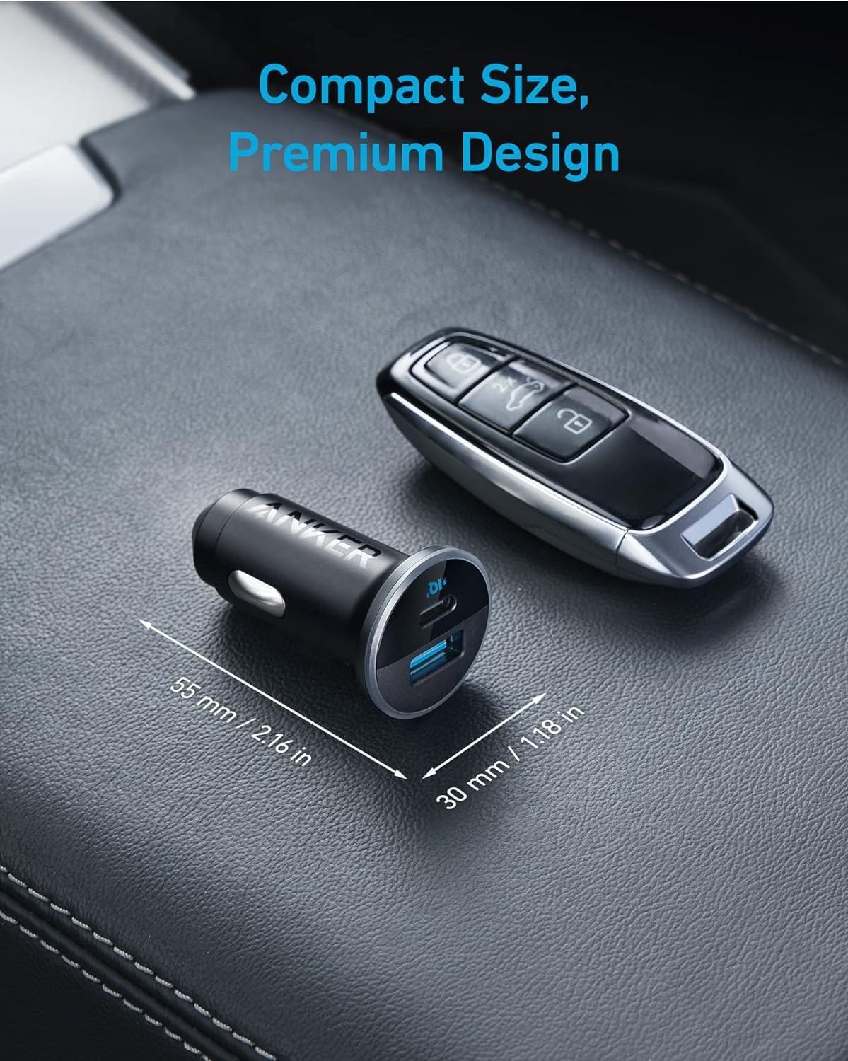 Anker <b>323</b> Car Charger (52.5 W) by Anker