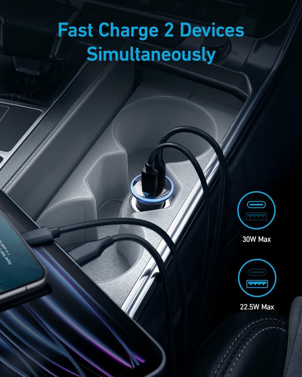 Anker <b>323</b> Car Charger (52.5 W) by Anker