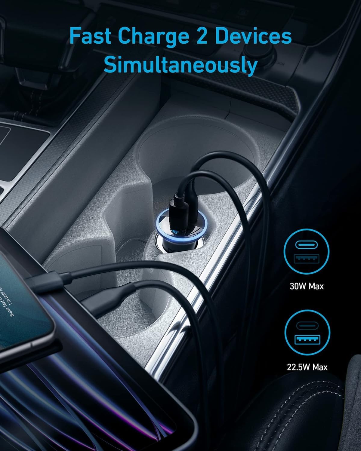 Anker <b>323</b> Car Charger (52.5 W) by Anker