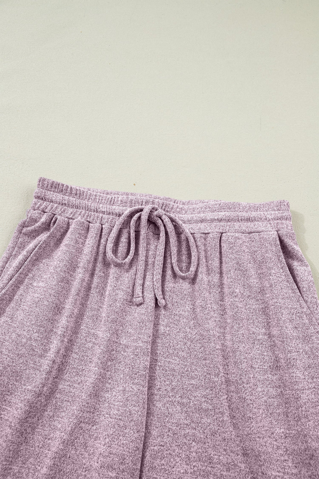 Solid Tank Top & Drawstring Jogger Pants Set