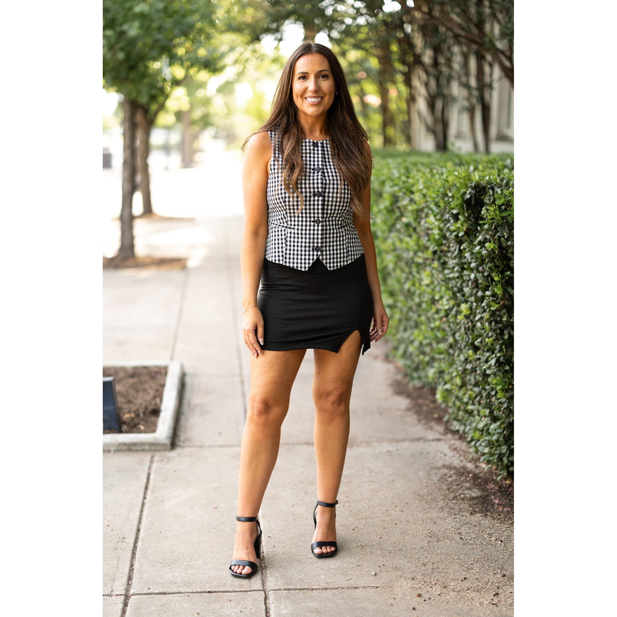 Savannah Deluxe Sculpting A-Line Skort by Julia Rose Collection