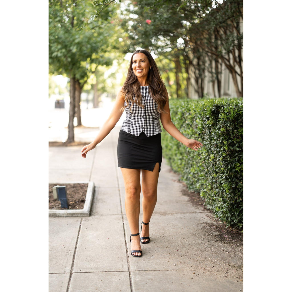 Savannah Deluxe Sculpting A-Line Skort by Julia Rose Collection