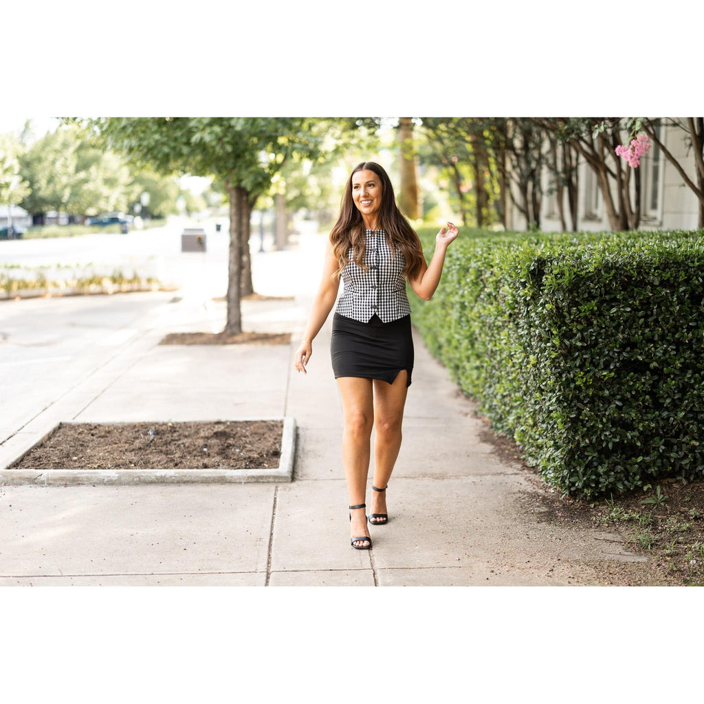Savannah Deluxe Sculpting A-Line Skort by Julia Rose Collection