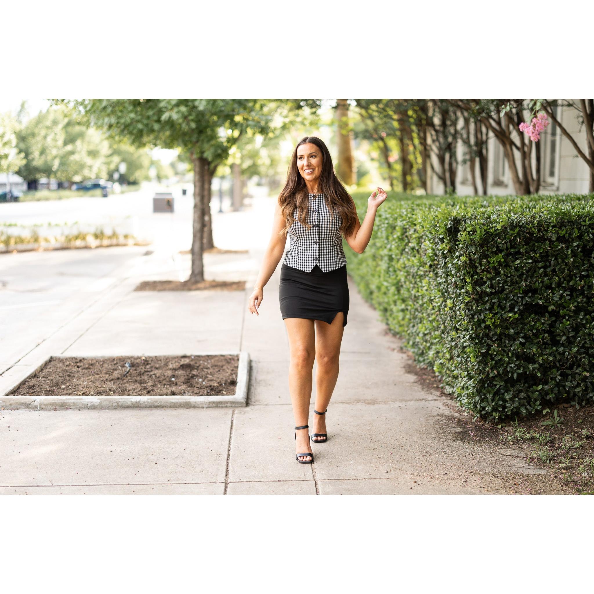 Savannah Deluxe Sculpting A-Line Skort by Julia Rose Collection