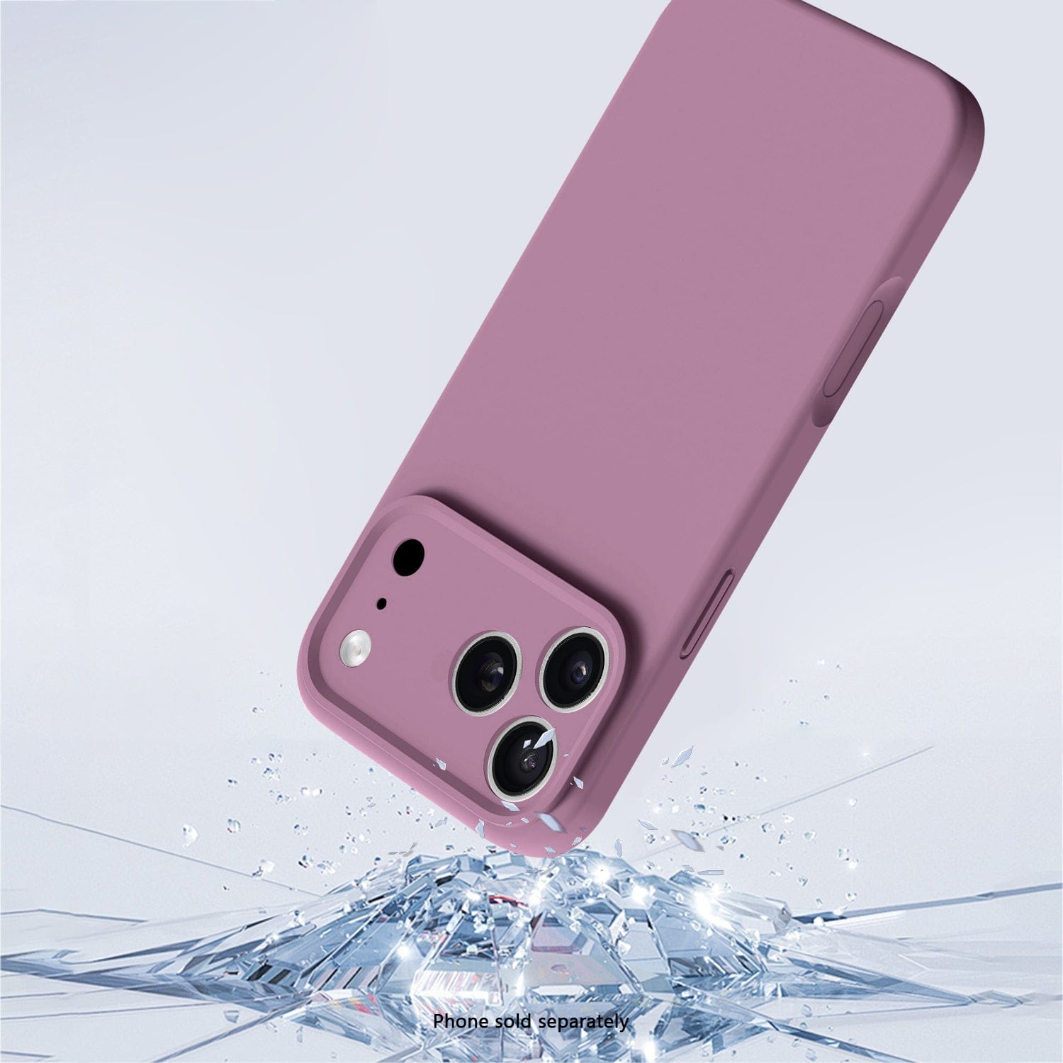 iPhone 17 Pro Case - Ultra Thin Silicone, Anti-Slip Grip | Venture Series by Zerodamage Sahara Case LLC