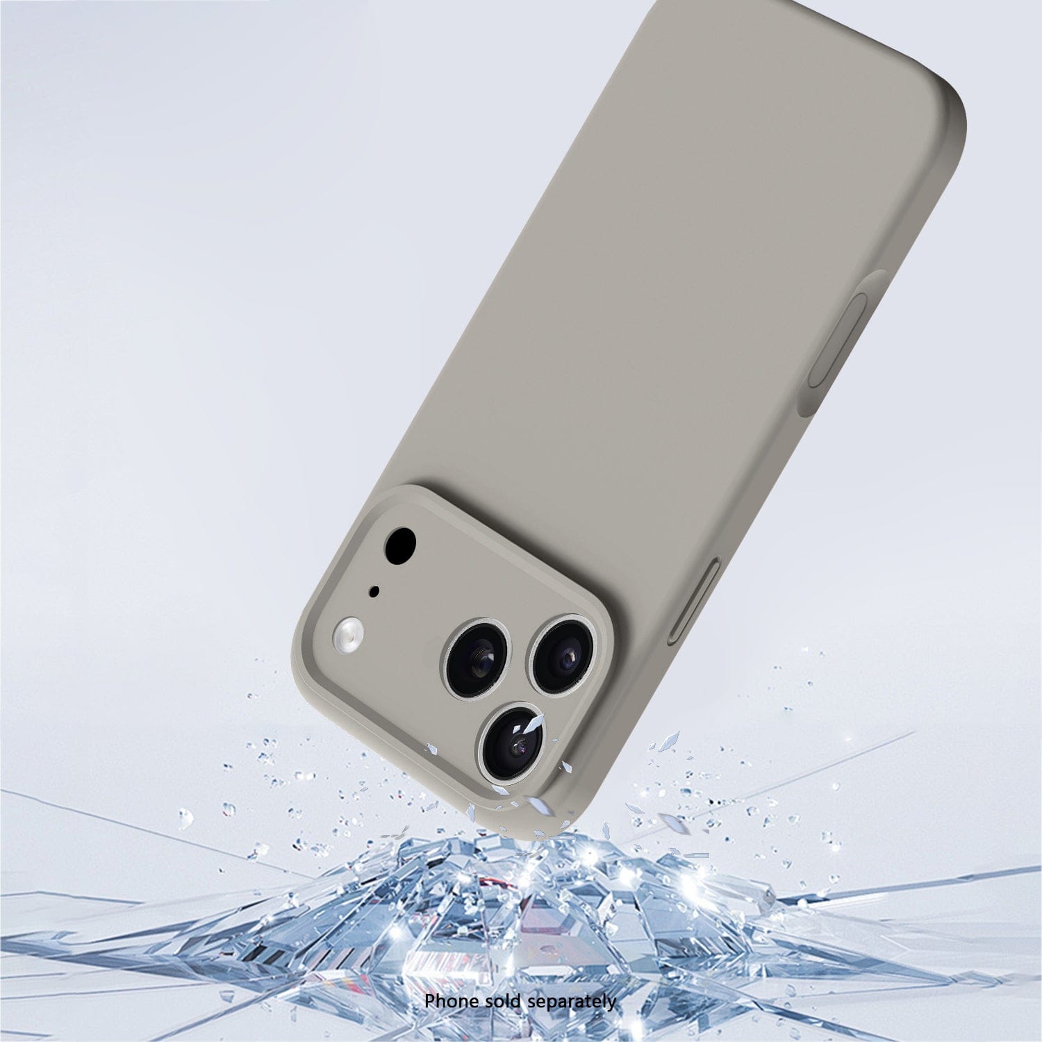 iPhone 17 Pro Case - Ultra Thin Silicone, Anti-Slip Grip | Venture Series by Zerodamage Sahara Case LLC