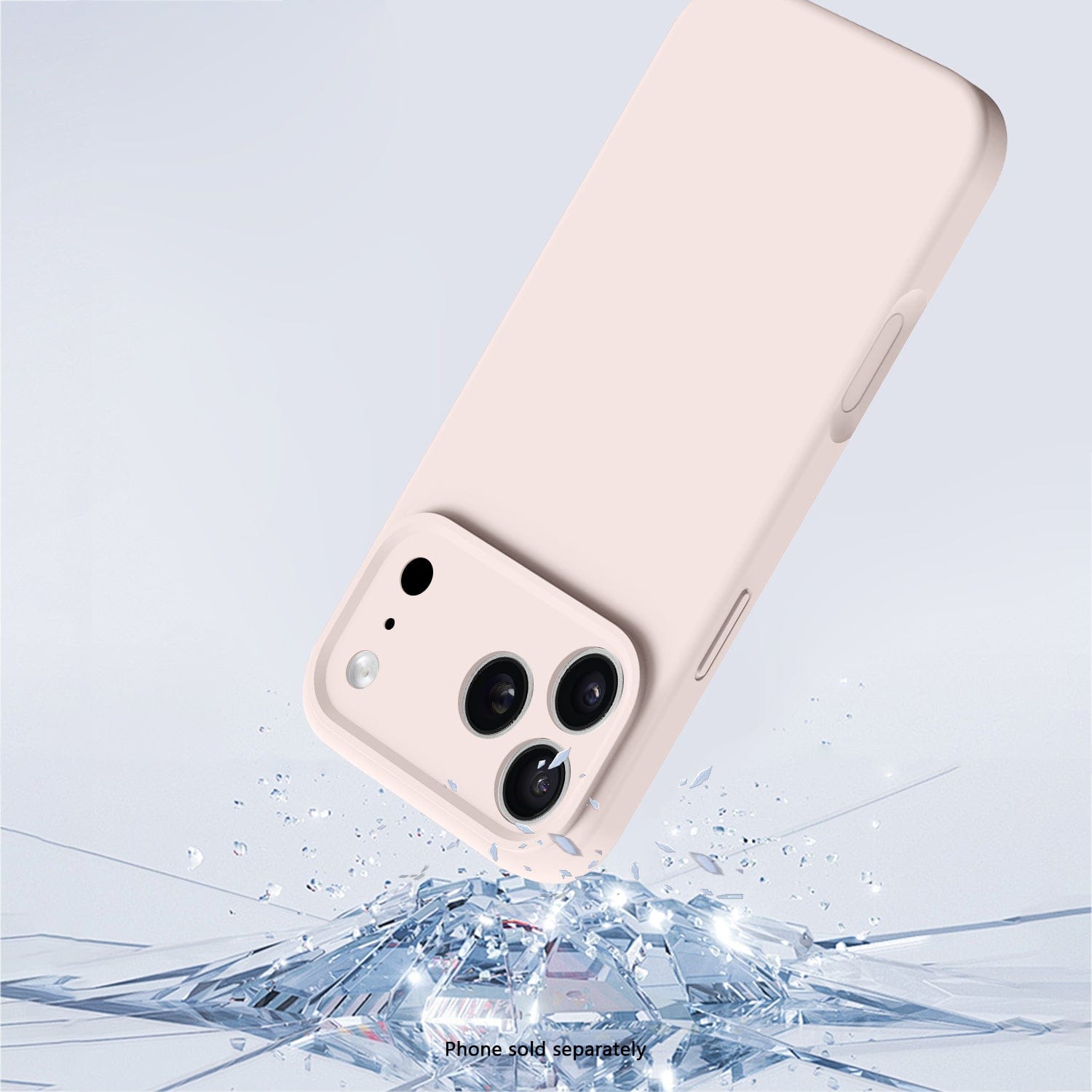 iPhone 17 Pro Case - Ultra Thin Silicone, Anti-Slip Grip | Venture Series by Zerodamage Sahara Case LLC