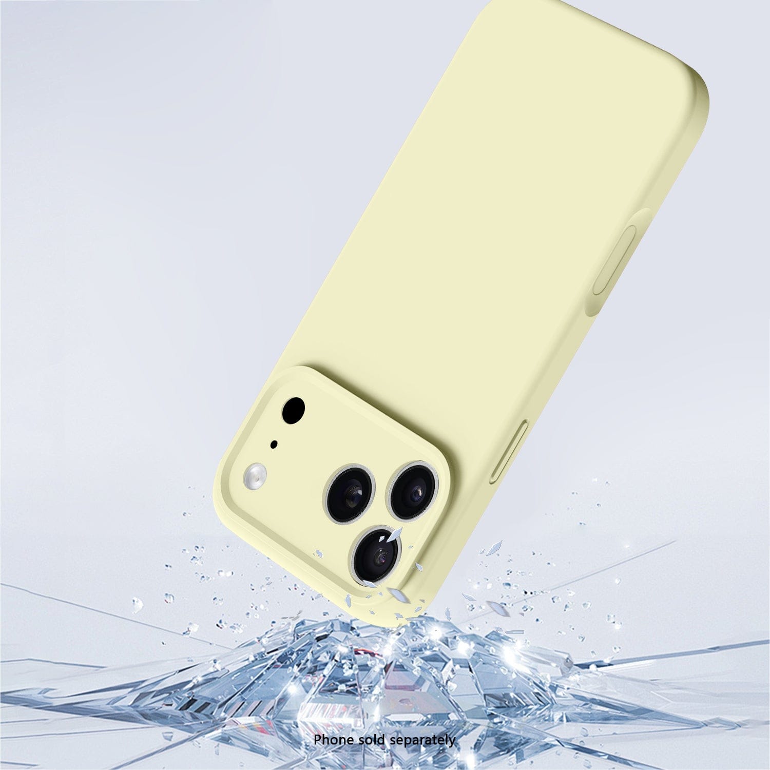 iPhone 17 Pro Case - Ultra Thin Silicone, Anti-Slip Grip | Venture Series by Zerodamage Sahara Case LLC
