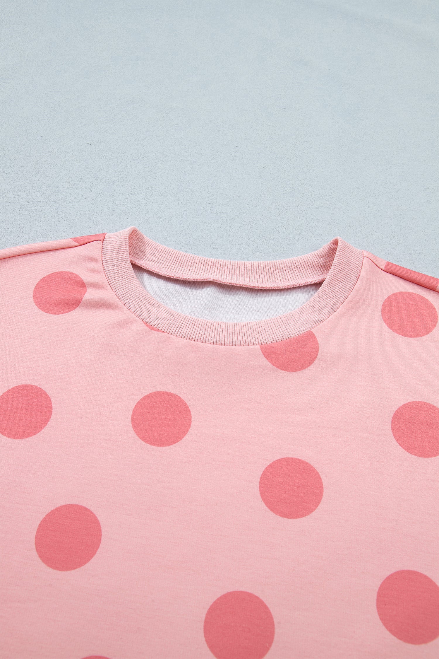 Polka Dot Short Sleeve Top & Mini Skort Set