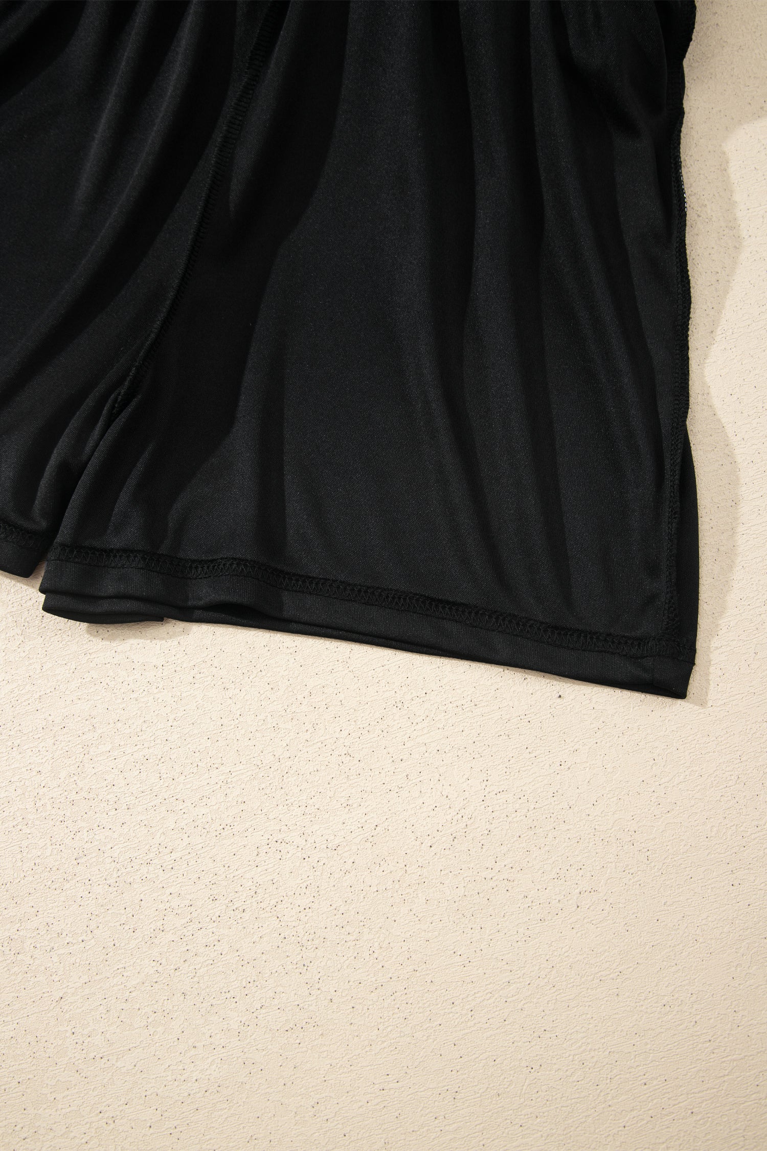 Stripe Trim Polo Tee & Drawstring Skirt Set