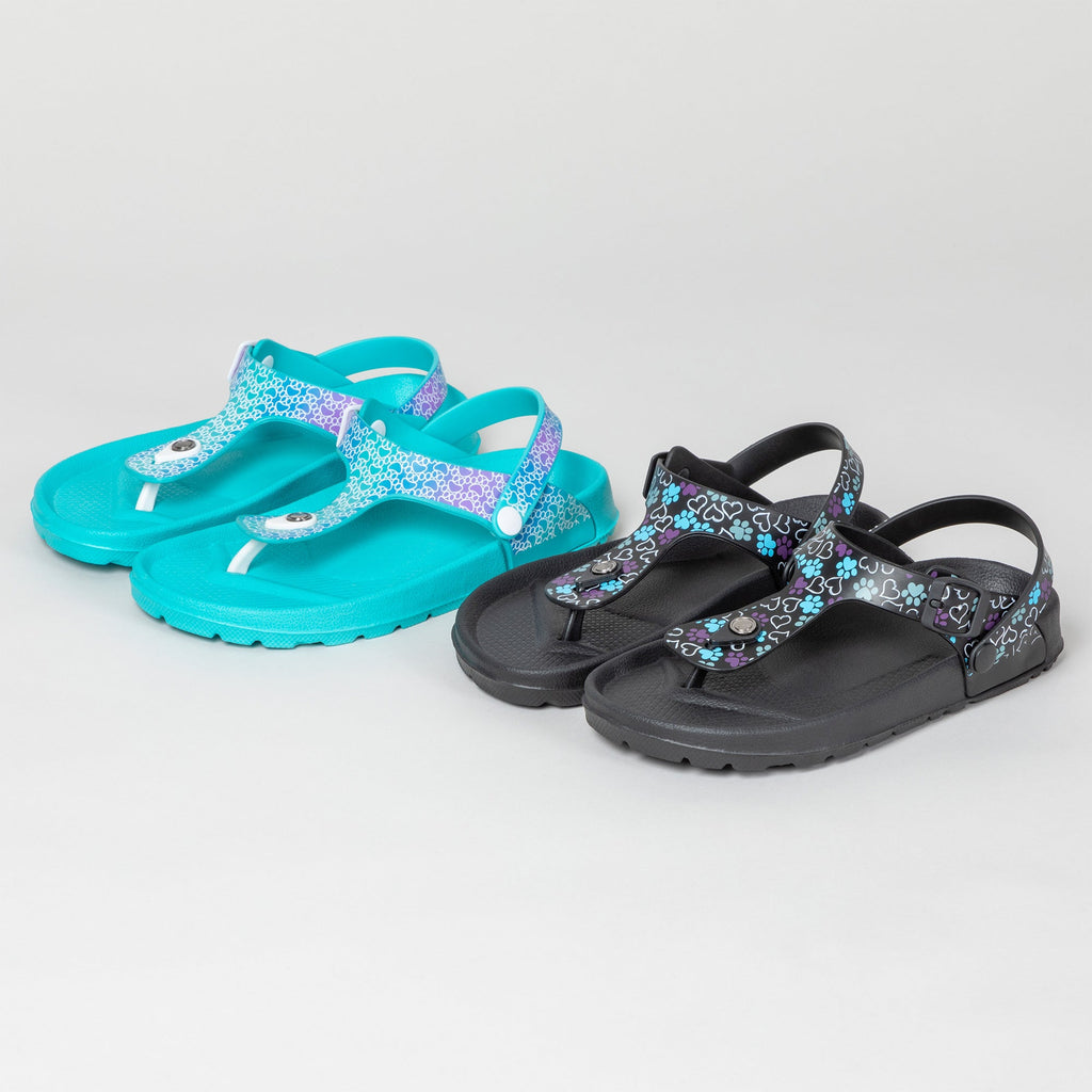 Animal Love Adjustable Sandals by GreaterGood