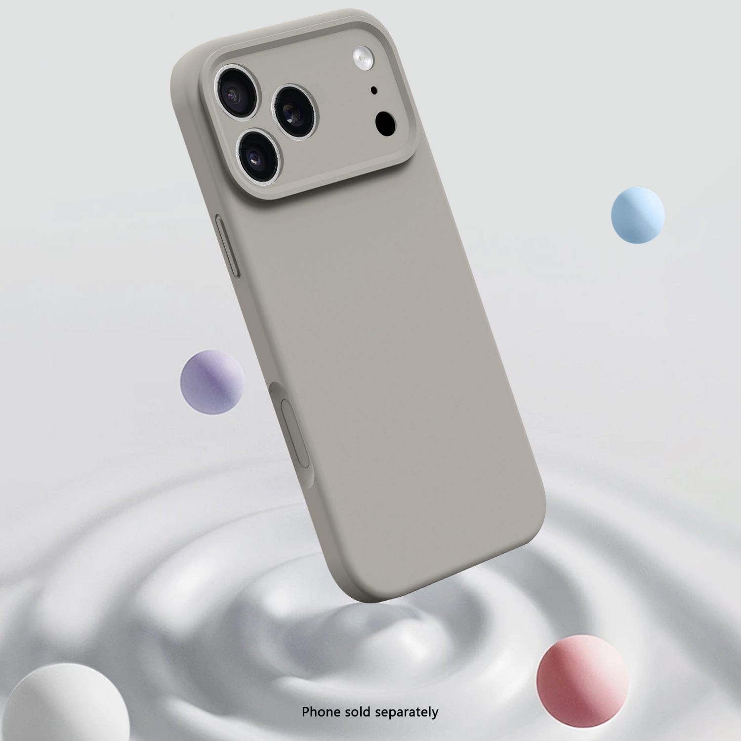iPhone 17 Pro Case - Ultra Thin Silicone, Anti-Slip Grip | Venture Series by Zerodamage Sahara Case LLC