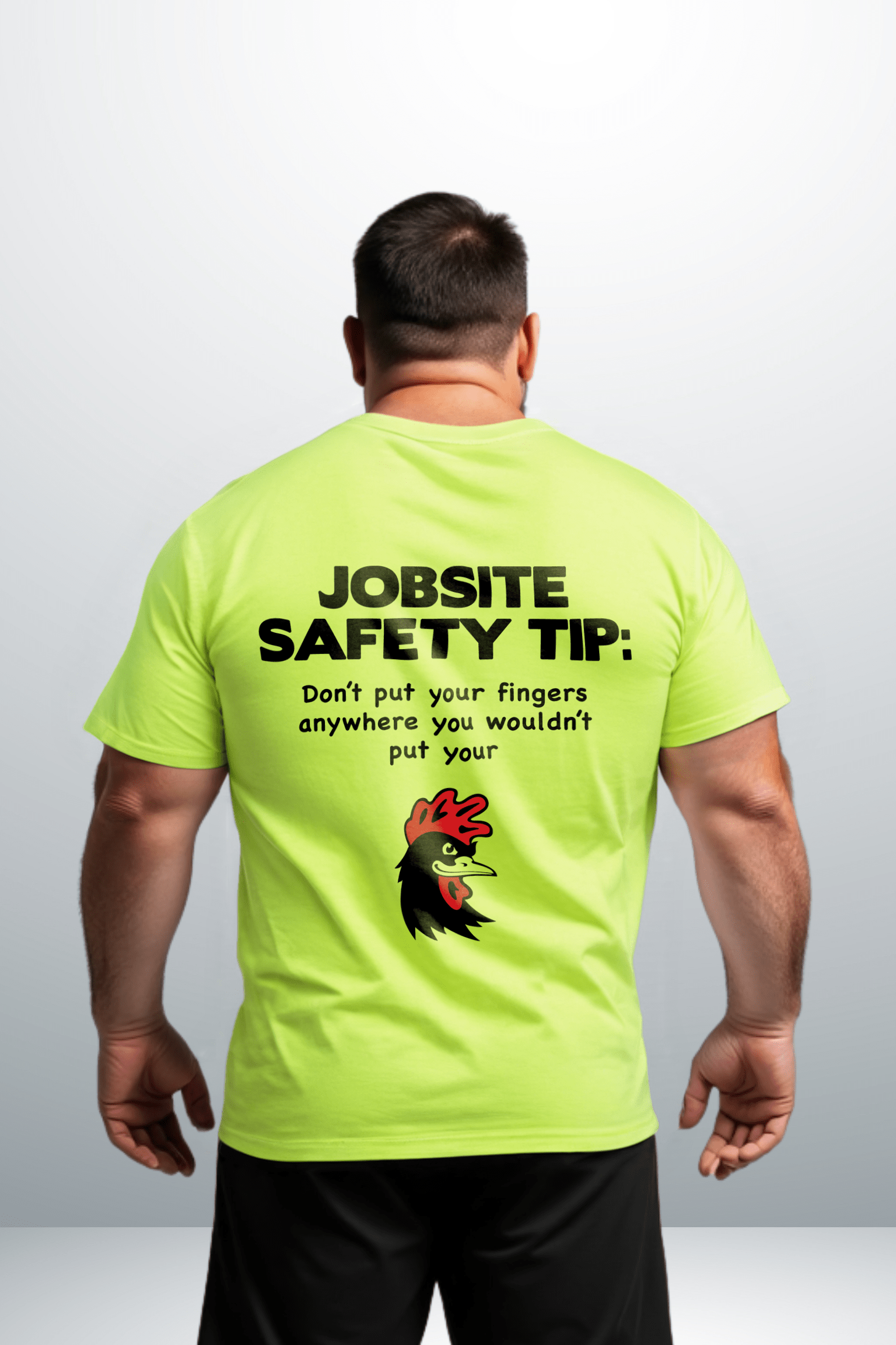 Jobsite - Safety Yellow T-Shirt by Armed American Supply