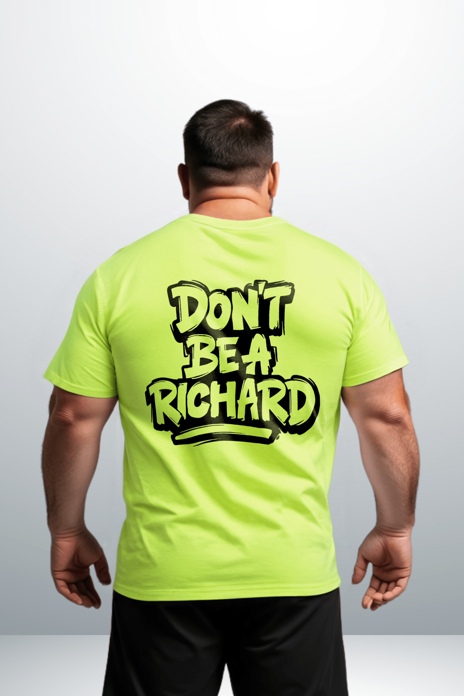 Richard - Safety Yellow T-Shirt by Armed American Supply