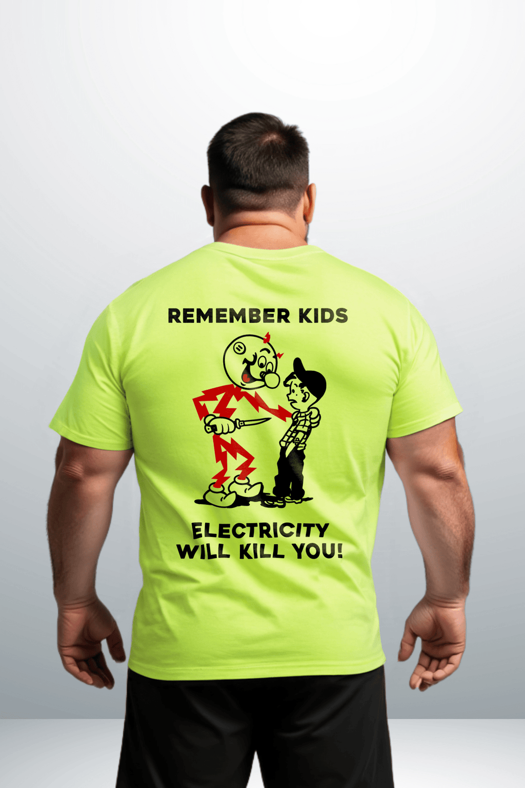 Remember Kids - Safety Yellow T-Shirt by Armed American Supply