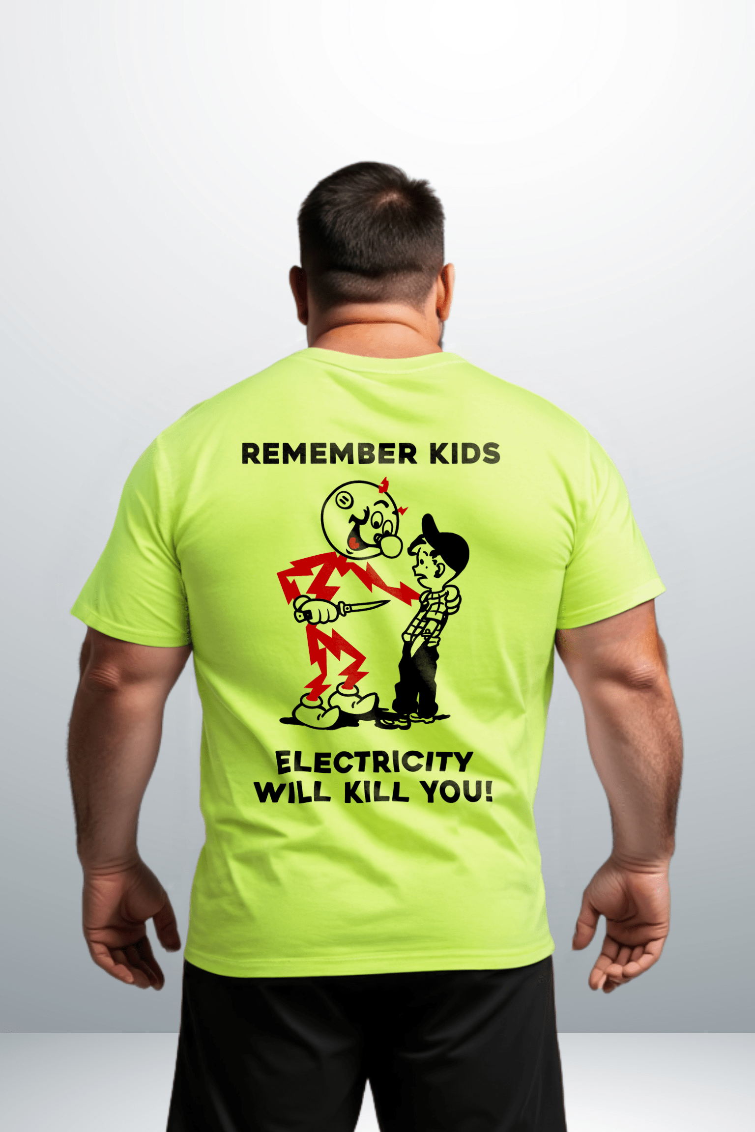 Remember Kids - Safety Yellow T-Shirt by Armed American Supply