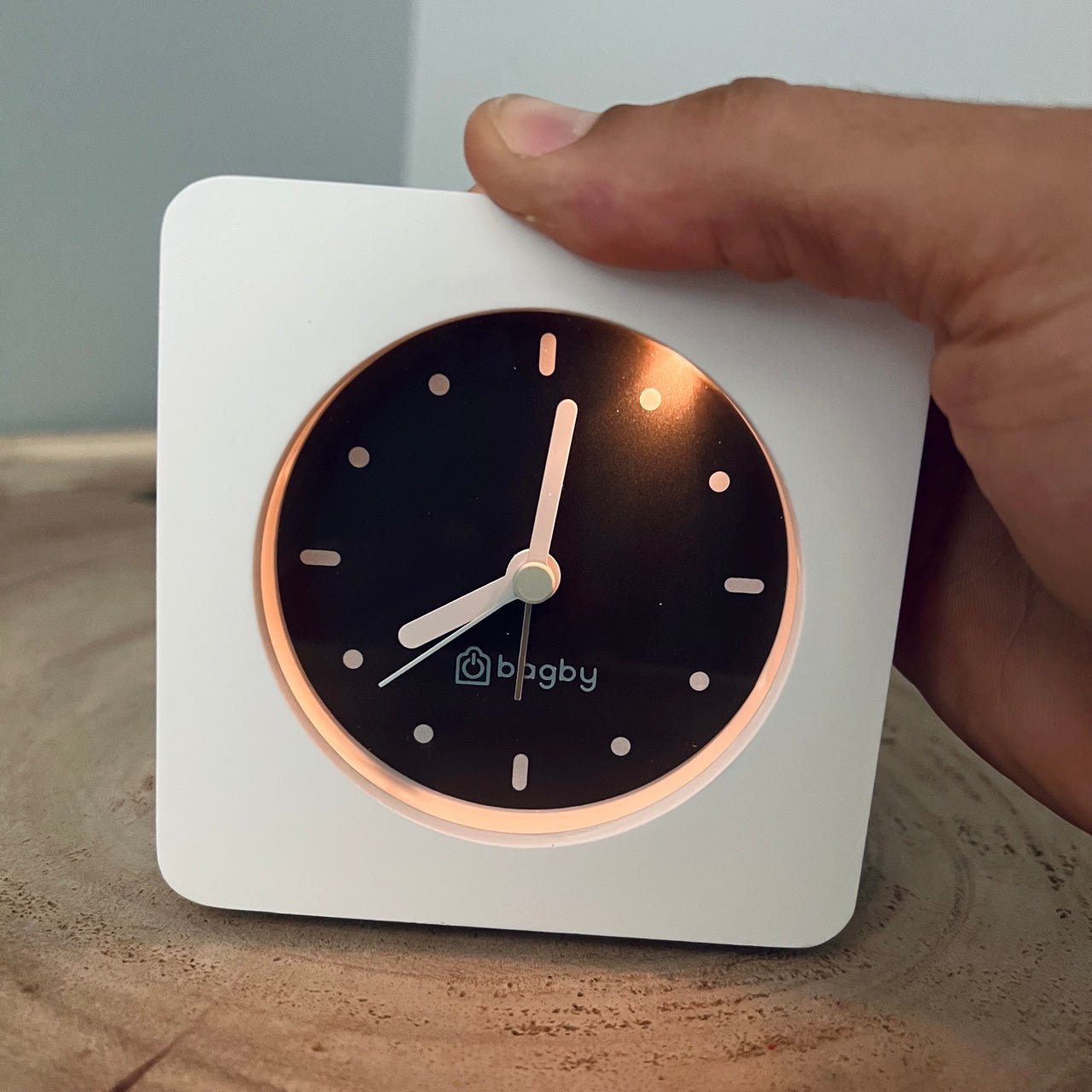 Bagby MINIMALIST - Silent Alarm Clock by Bagby