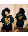 Fearless Tiger | Graphic Tee & Hoodie | Wear the Strength of the Fearless by Love & Lyrics Designs