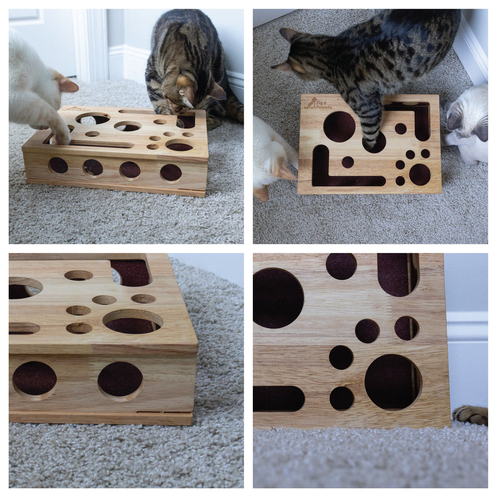*The Original* Cat Nail File Enrichment Box by Fig & Friends