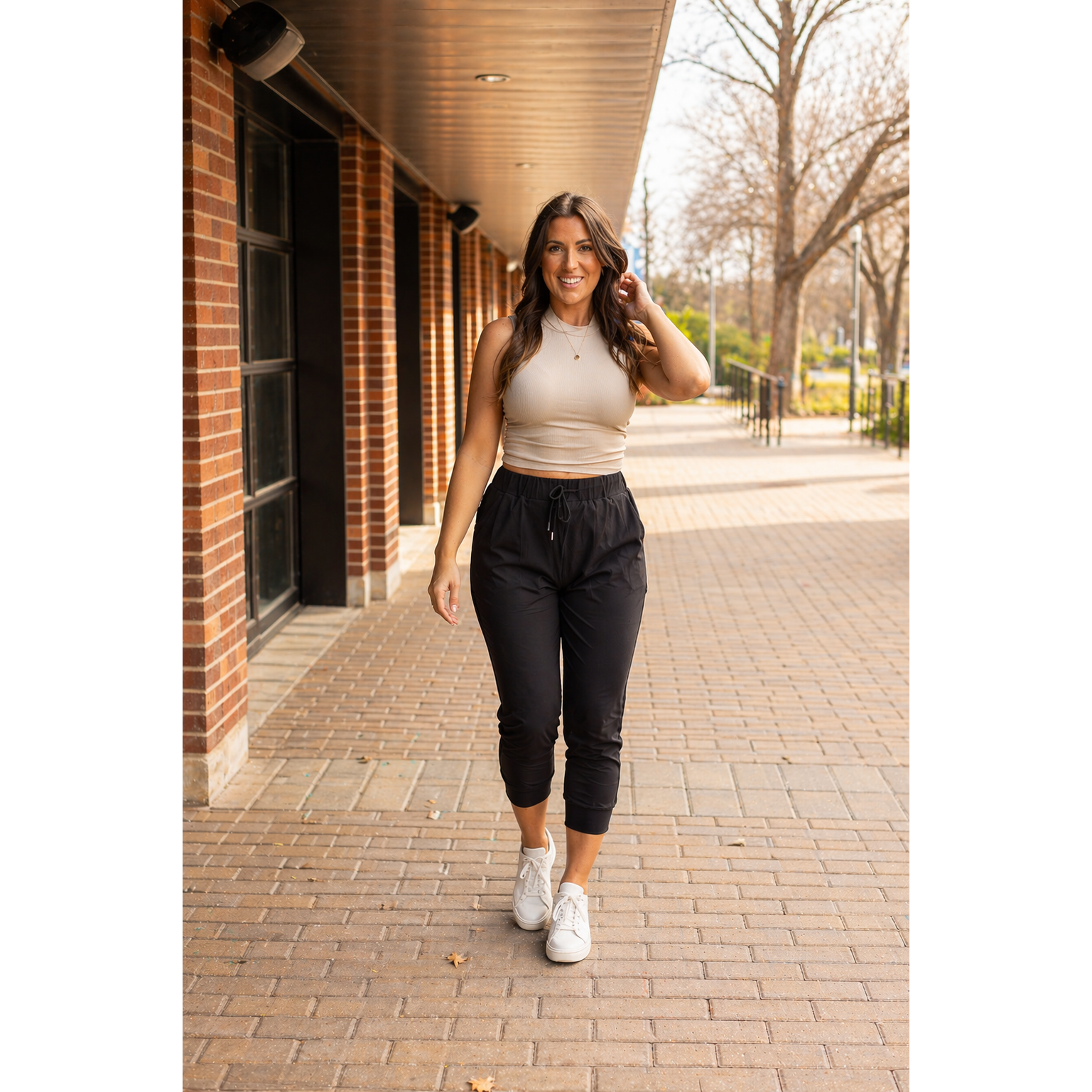 Sierra - Cropped Joggers by Julia Rose Collection