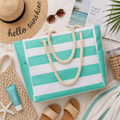 The Dana - Teal Beach Bag by Julia Rose Collection