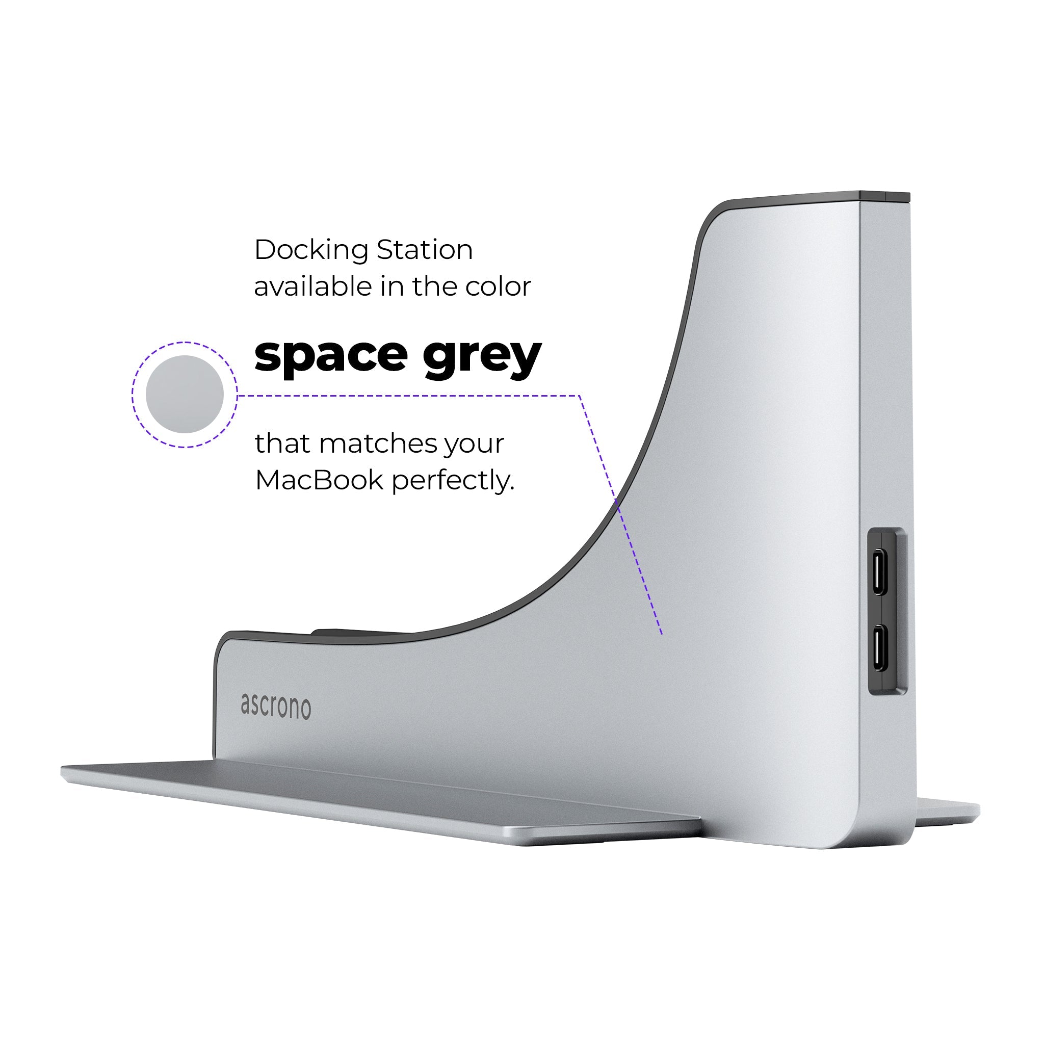 Ascrono® MacBook Docking Station by Ascrono