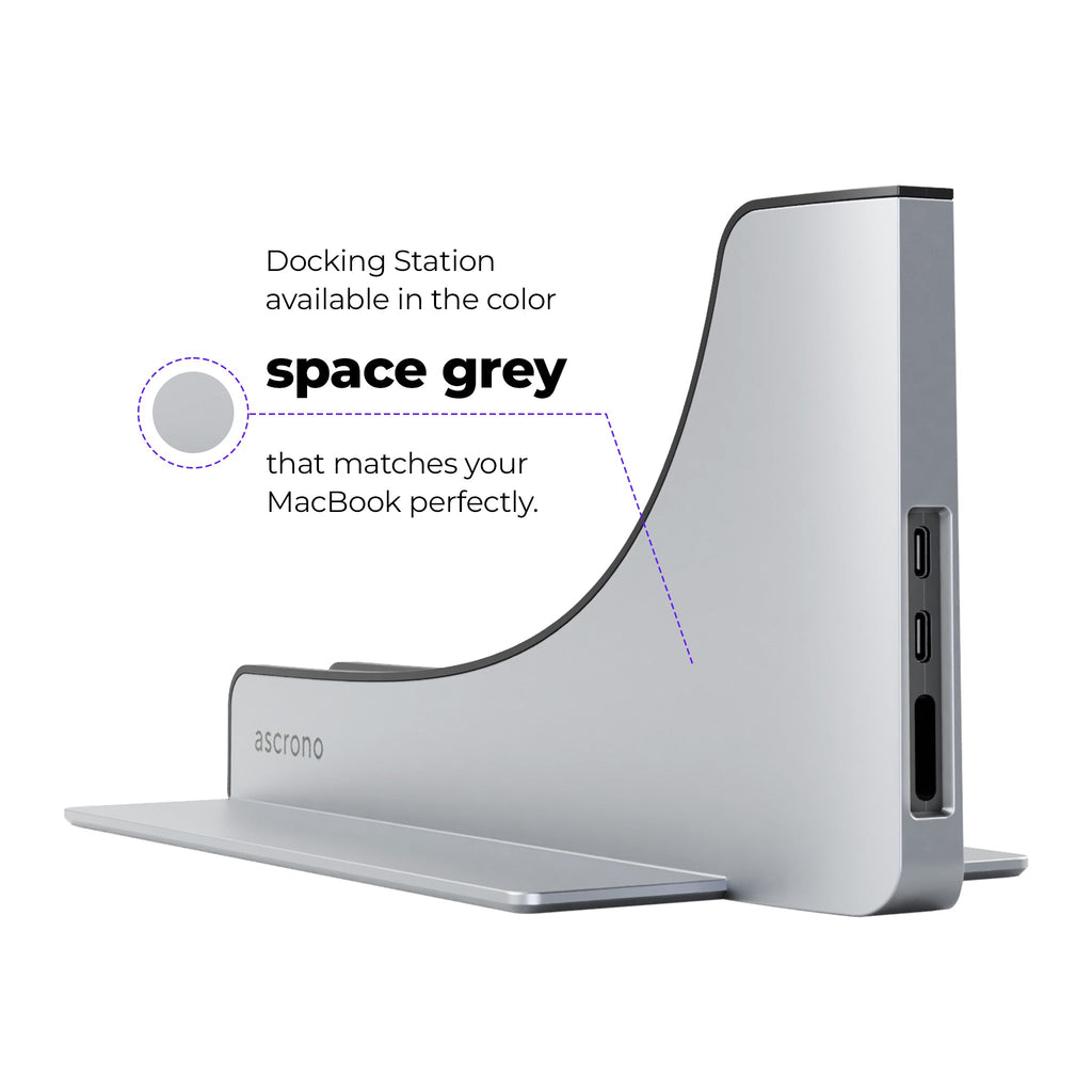 Ascrono® MacBook Docking Station by Ascrono