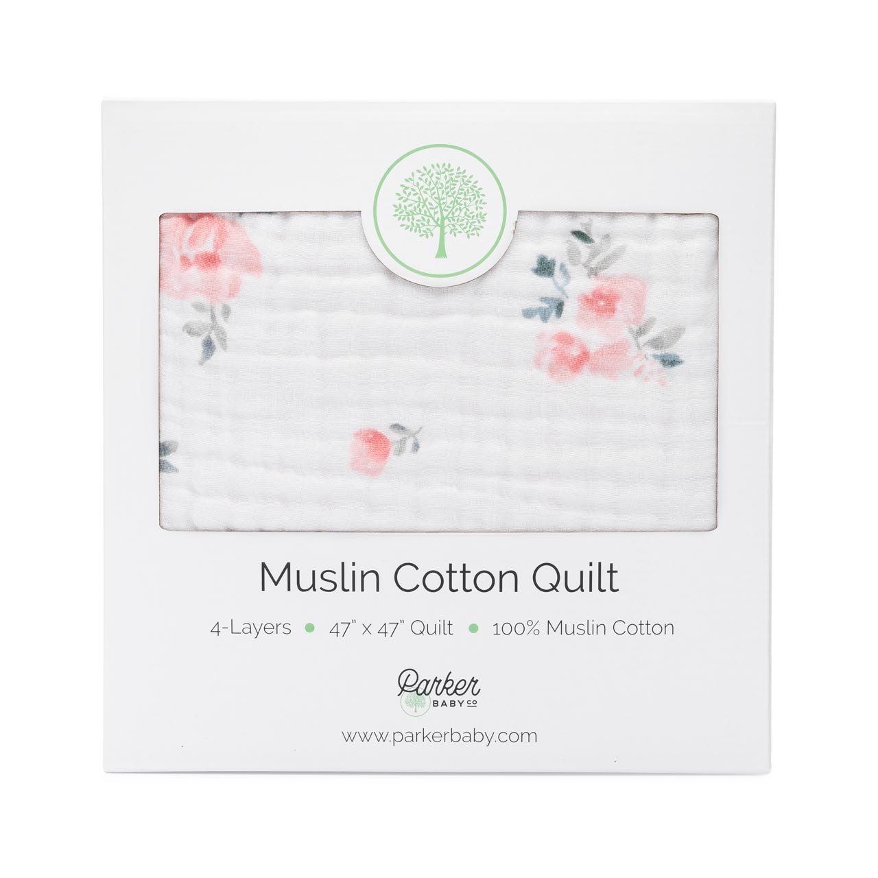Dreamy Floral Quilt by Parker Baby Co.