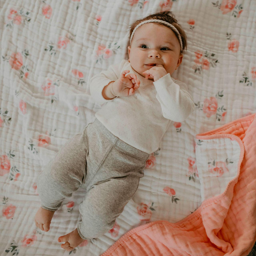 Dreamy Floral Quilt by Parker Baby Co.