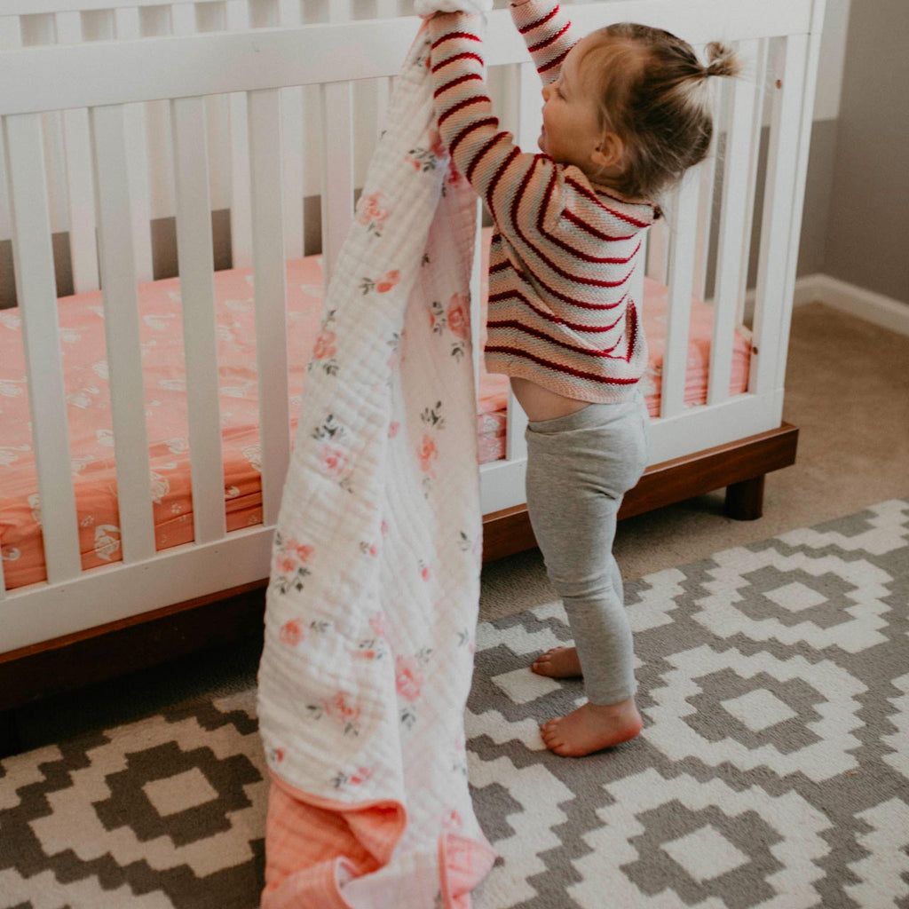 Dreamy Floral Quilt by Parker Baby Co.
