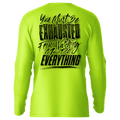 Exhausted - Hi-Visibility UPF 50 Long Sleeve Sun Shirt by Armed American Supply