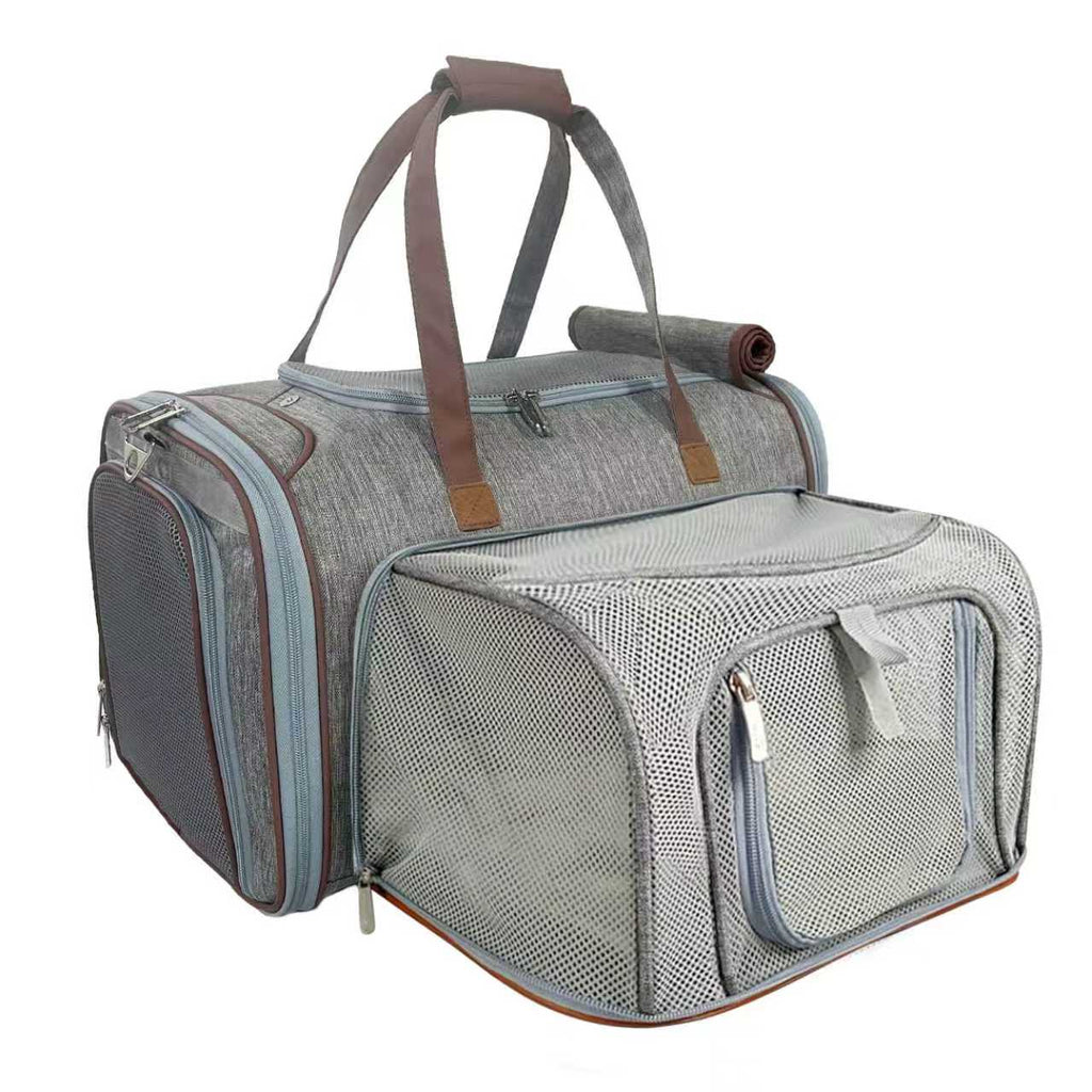 Mr. Peanut's Gold Series Big Apple XL Expandable Pet Carrier V2.0 by Mr. Peanut's Pet Carriers