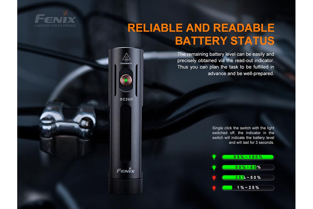Fenix BC26R LED Bike Light by Fenix Store