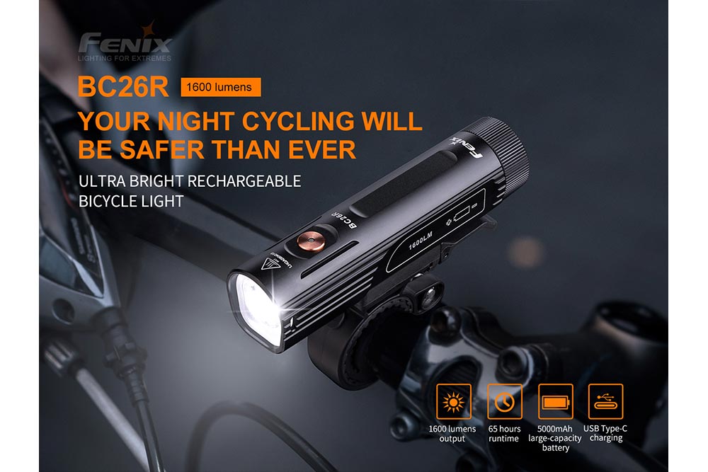 Fenix BC26R LED Bike Light by Fenix Store