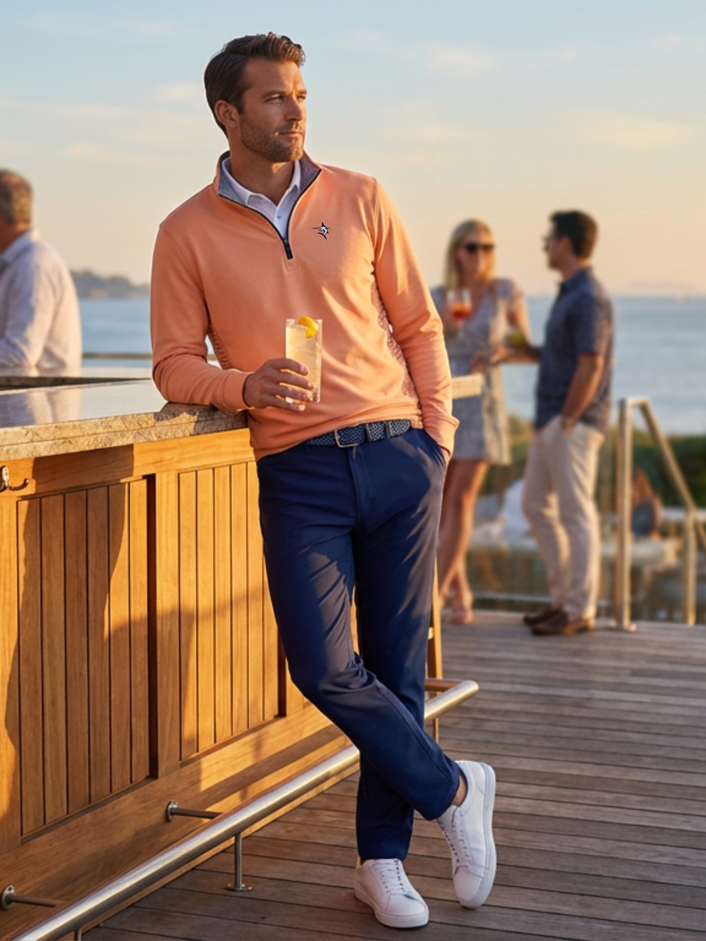 Monterey Performance Quarter Zip by White Water Life