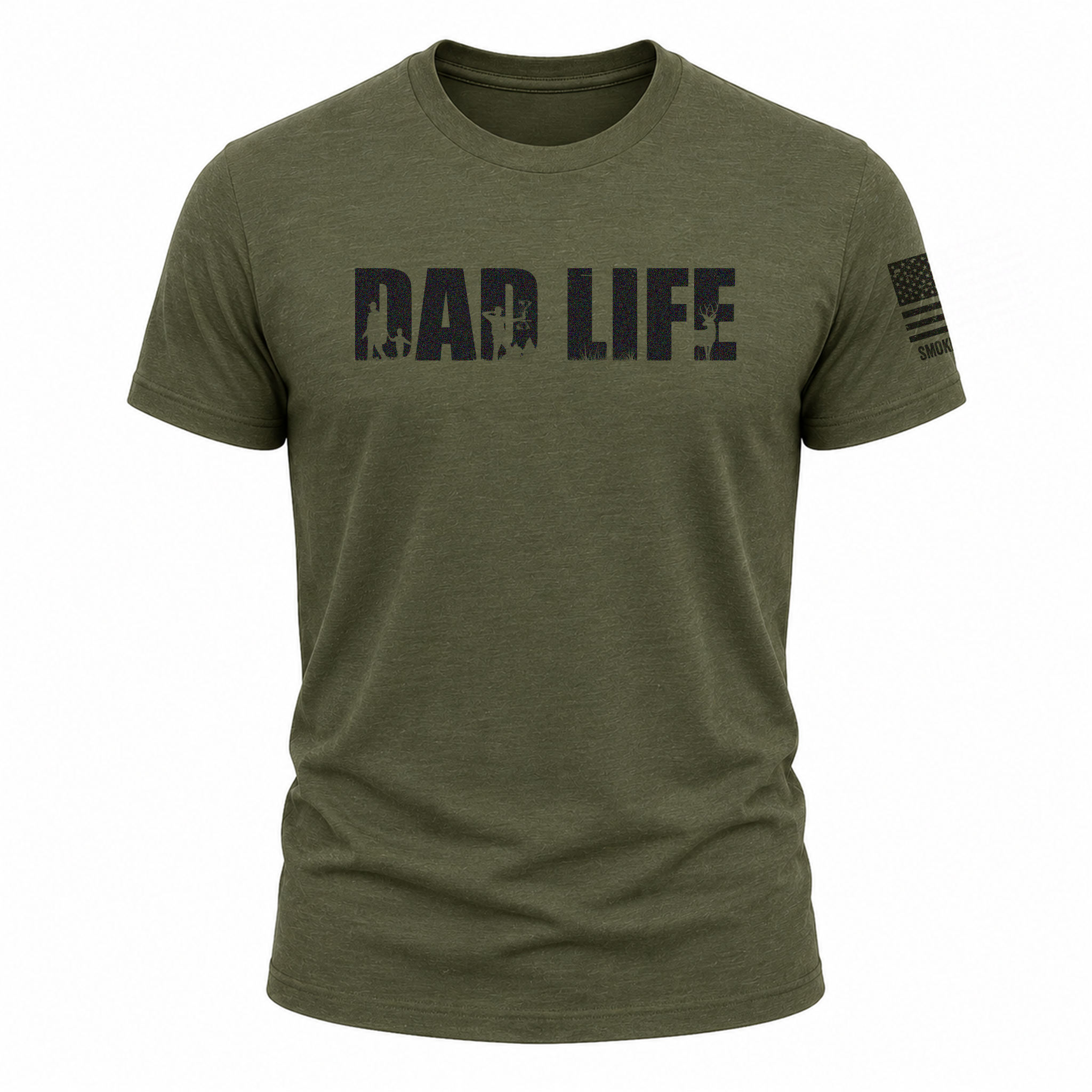 "DAD LIFE" Tee by Bow Crew Apparel - Bow Hunting Lifestyle Apparel