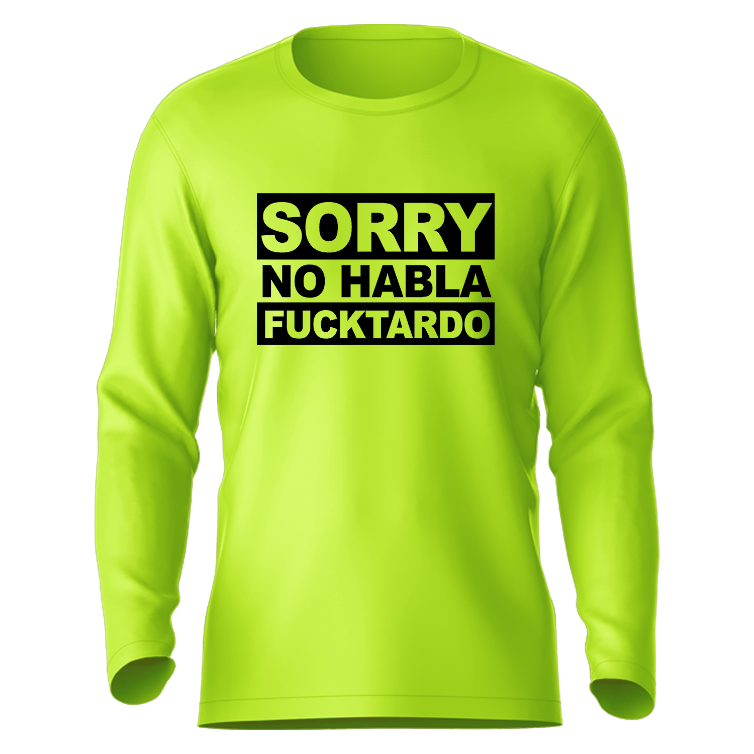 F*cktardo - Hi-Visibility UPF 50 Long Sleeve Sun Shirt by Armed American Supply