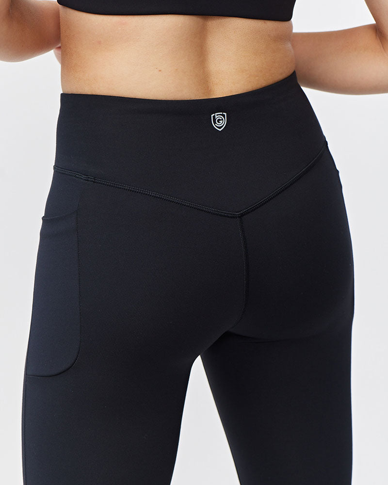 Go Again Women's Cropped Leggings Length 21" by Goal Five