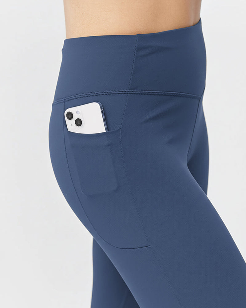 Go Again Women's Cropped Leggings Length 21" by Goal Five