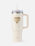God is Love 40 oz Tumbler by Elevated Faith