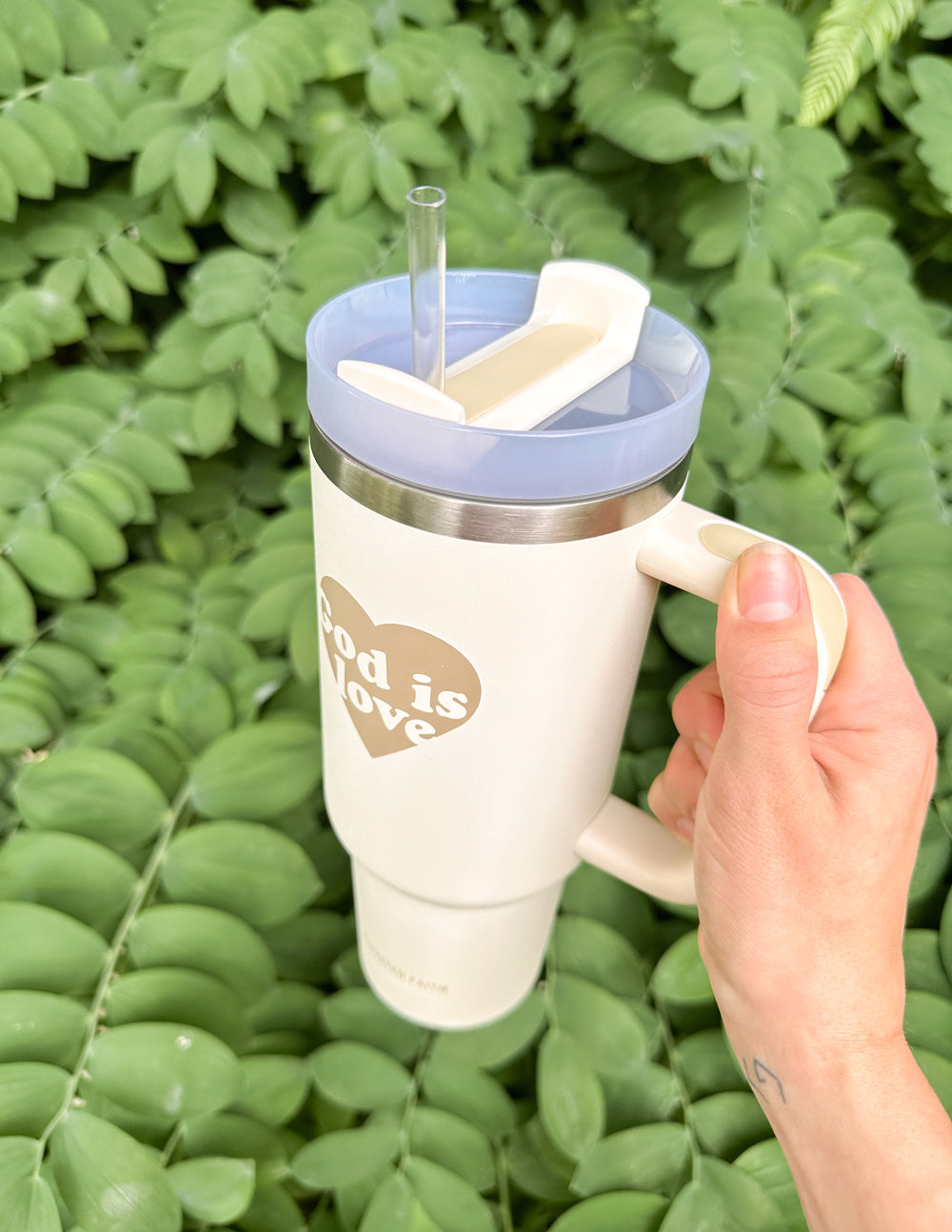 God is Love 40 oz Tumbler by Elevated Faith